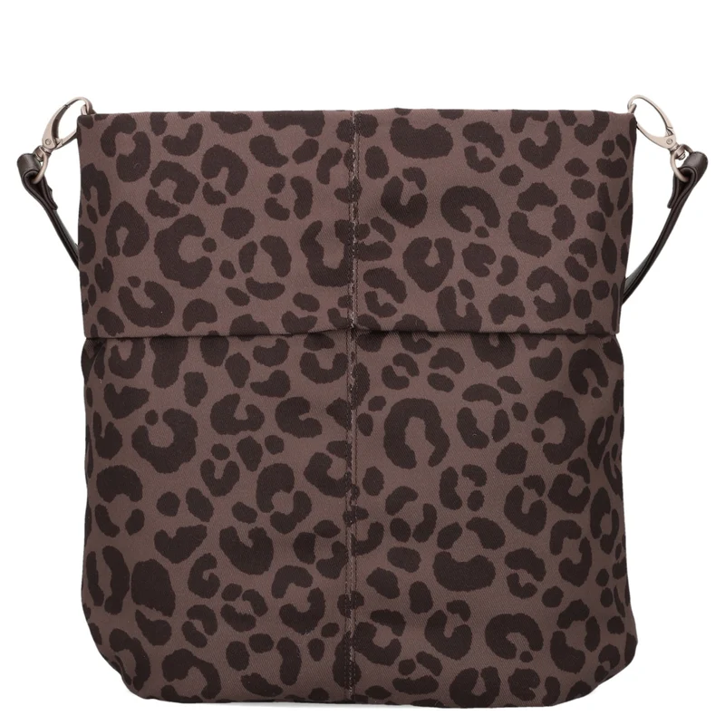 zwei Mademoiselle M12 - Schultertasche 32 cm (leo-brown)
