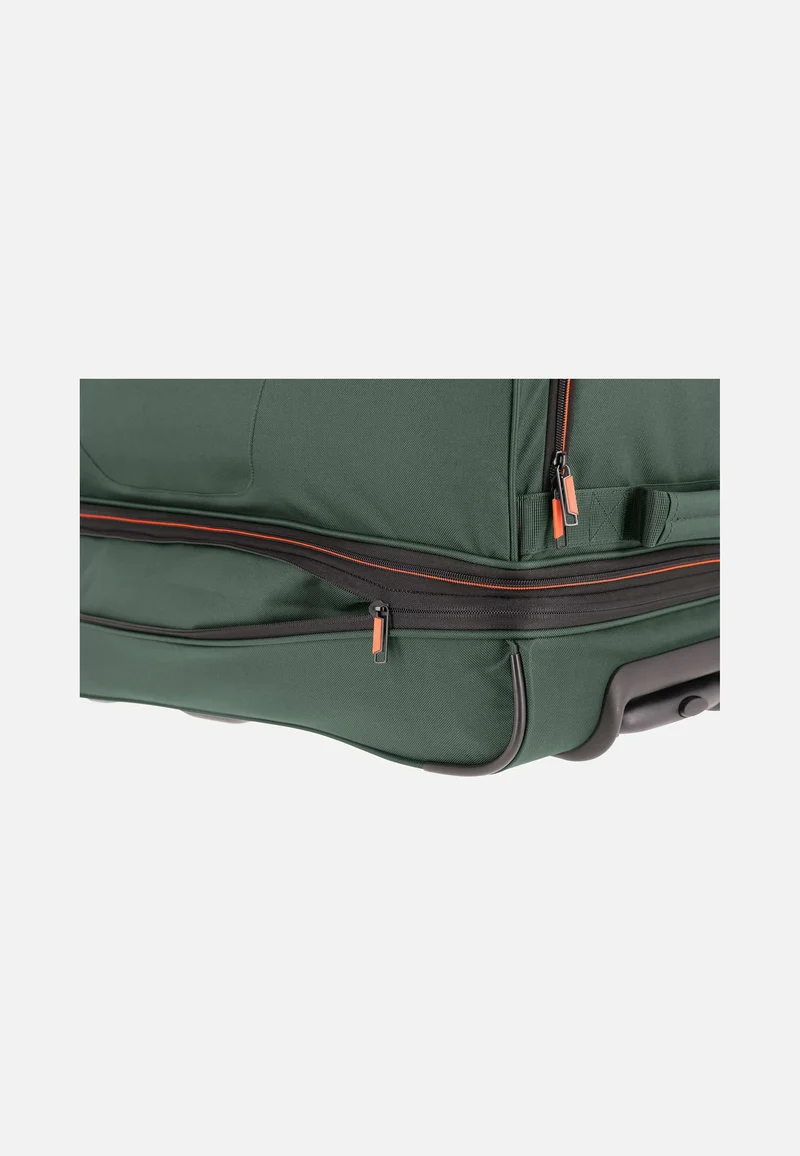 Basics Trolley L Dunkelgrün - Reisetasche mit Rollen