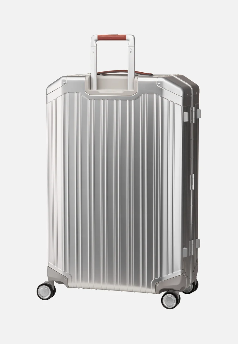 PQ Alu Big Size Spinner Grigio-Cuoio - Koffer