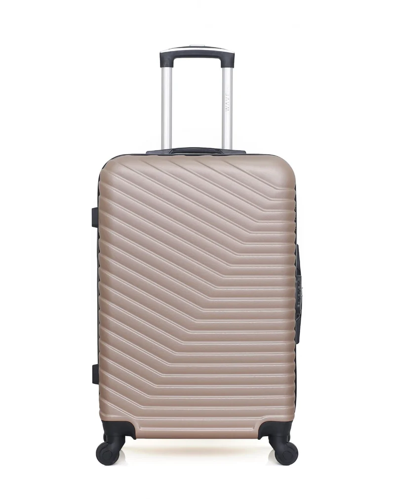 WAVE PARIS - 3er-Pack: Mittelgroßer Koffer, Handgepäck und Handgepäck XXS LENA