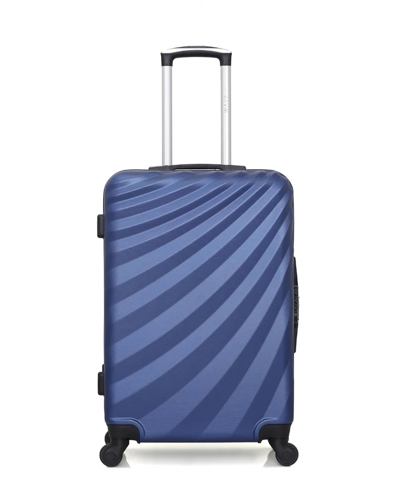 WAVE PARIS - 3er-Pack: Mittelgroßer Koffer, Handgepäck und Handgepäck XXS DANUBE