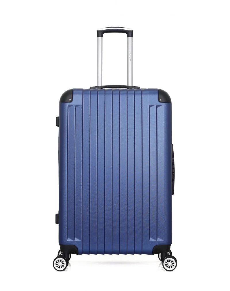 WAVE PARIS - 3er-Pack: Großer Koffer, mittelgroßer Koffer und Kosmetikkoffer TAGE