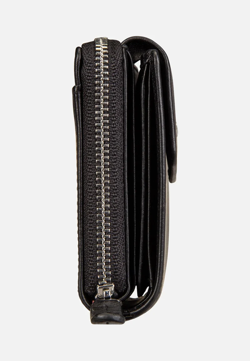Golf RFID Zip-Wallet M 12Cs Black - Portemonnaie