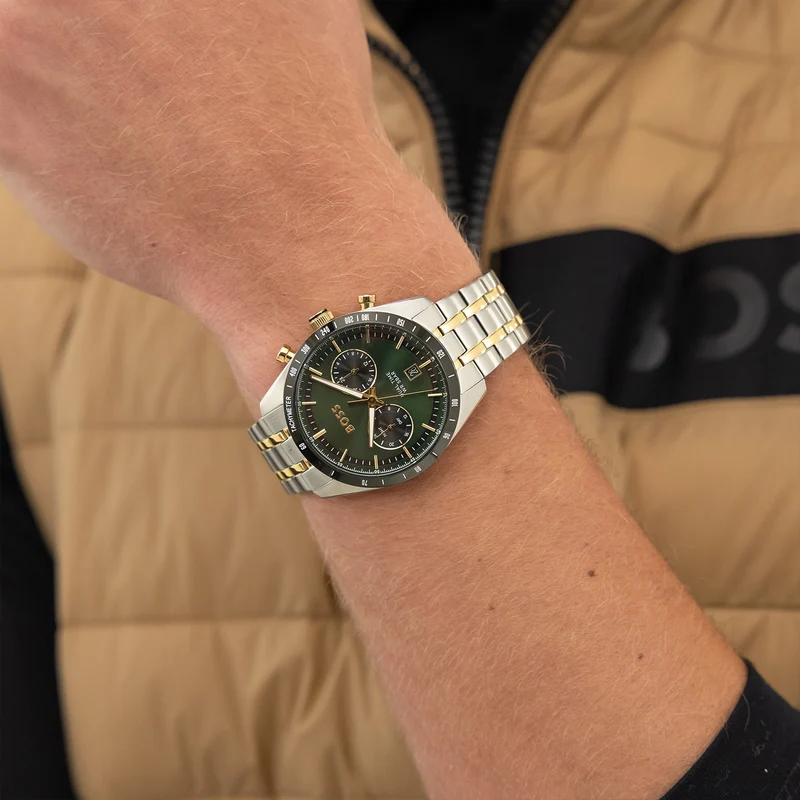 Hugo Boss Tourmaster Silberne Herrenuhr HB1514287