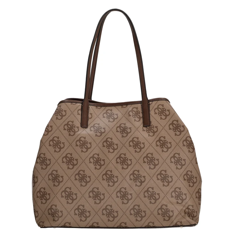 Guess Victtoria Large 2 in 1 Tote - Shopper 40 cm (latte logo/brown)