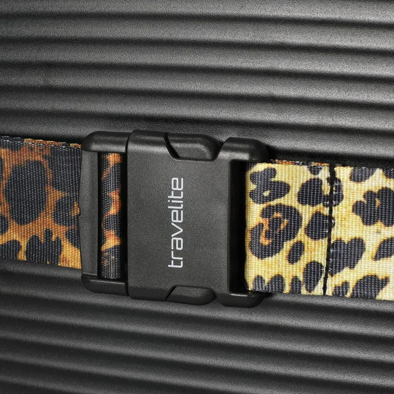 Travelite Accessoires - Koffergurt (leoprint)