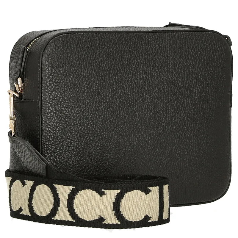 Coccinelle Tebe - Umhängetasche 21 cm (black)