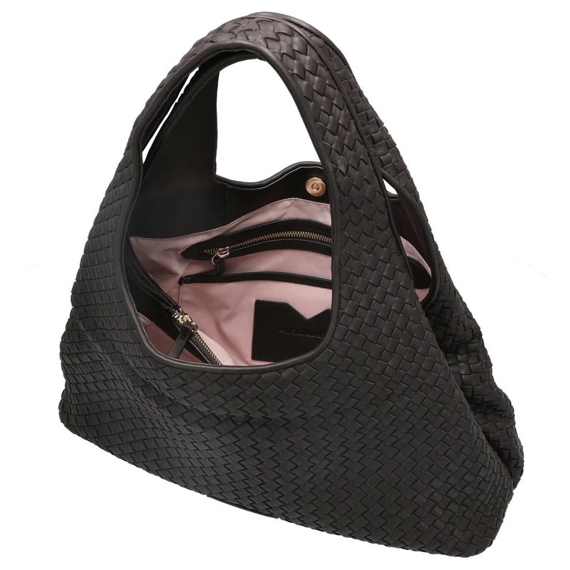 Les Visionnaires Paz Weave Silky - Shopper 45 cm (cafe)