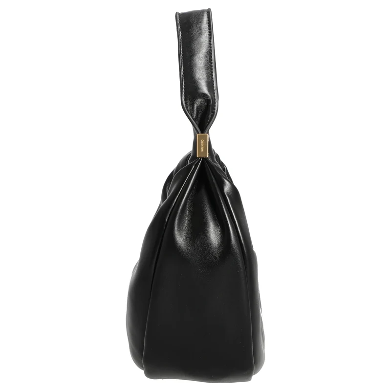 Calvin Klein Pinched Soft Crescent - Schultertasche L 35 cm (schwarz)