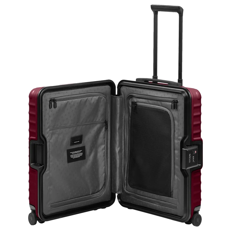 TITAN OVERSEAS - 4-Rollen-Kabinentrolley S 55/20 (emberwood grey)