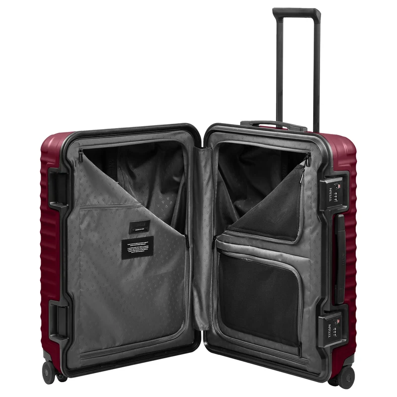 TITAN OVERSEAS - 4-Rollen-Trolley M+ (emberwood red, 69 cm (M+))