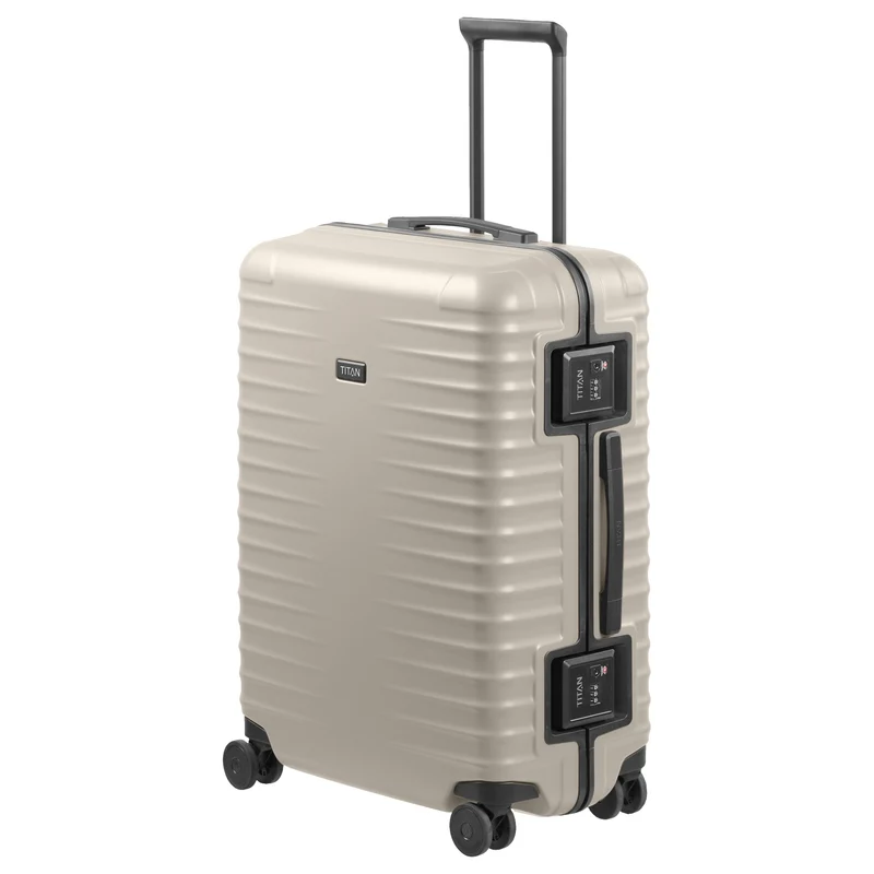 TITAN OVERSEAS - 4-Rollen-Trolley M+ (moonstone grey, 69 cm (M+))