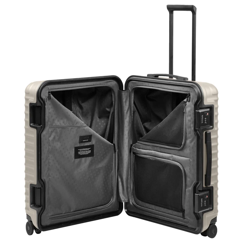 TITAN OVERSEAS - 4-Rollen-Trolley M+ (moonstone grey, 69 cm (M+))
