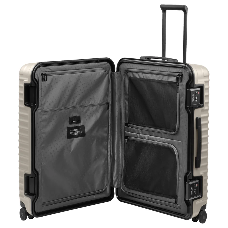 TITAN OVERSEAS - 4-Rollen-Trolley L (moonstone grey, 75 cm)