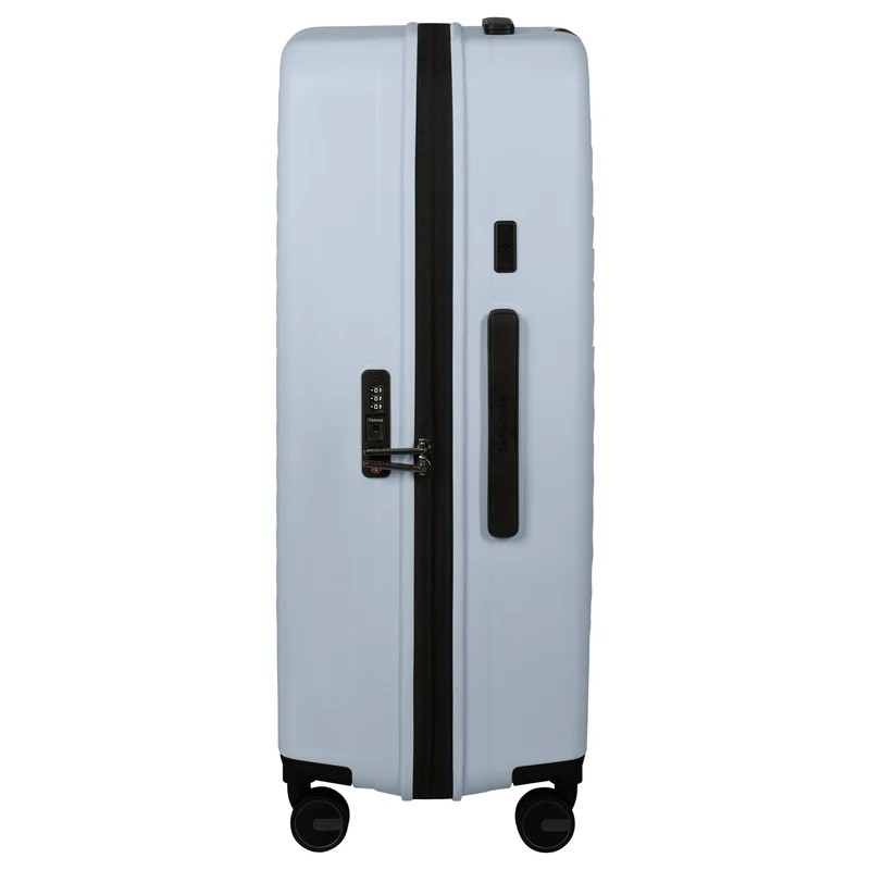 Samsonite Selection Restackd - 4-Rollen-Trolley 75 cm L erw. mit 3tlg. Packsack-Set (glacier)