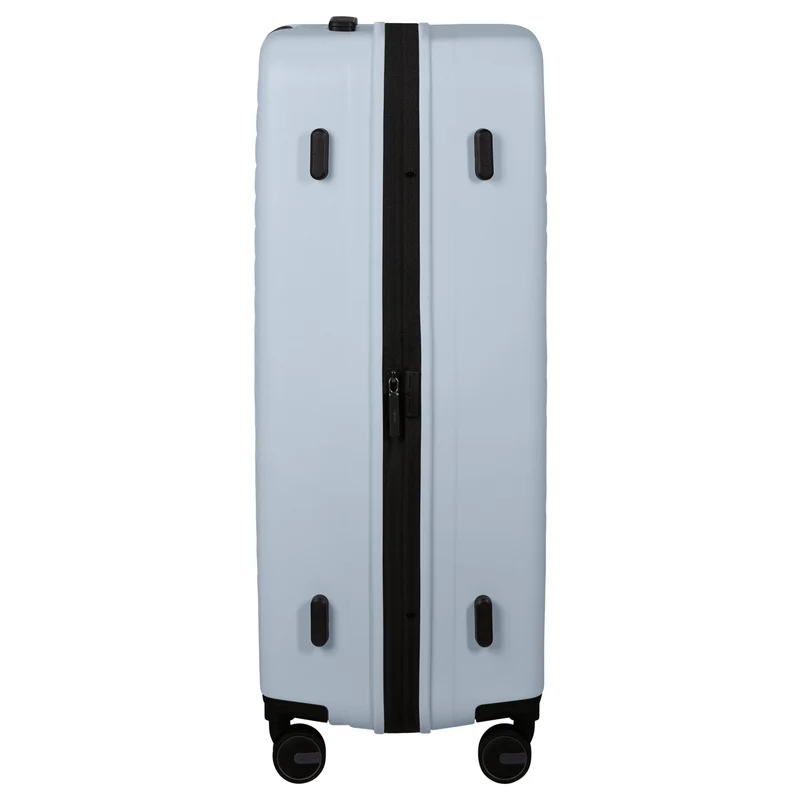 Samsonite Selection Restackd - 4-Rollen-Trolley 75 cm L erw. mit 3tlg. Packsack-Set (glacier)
