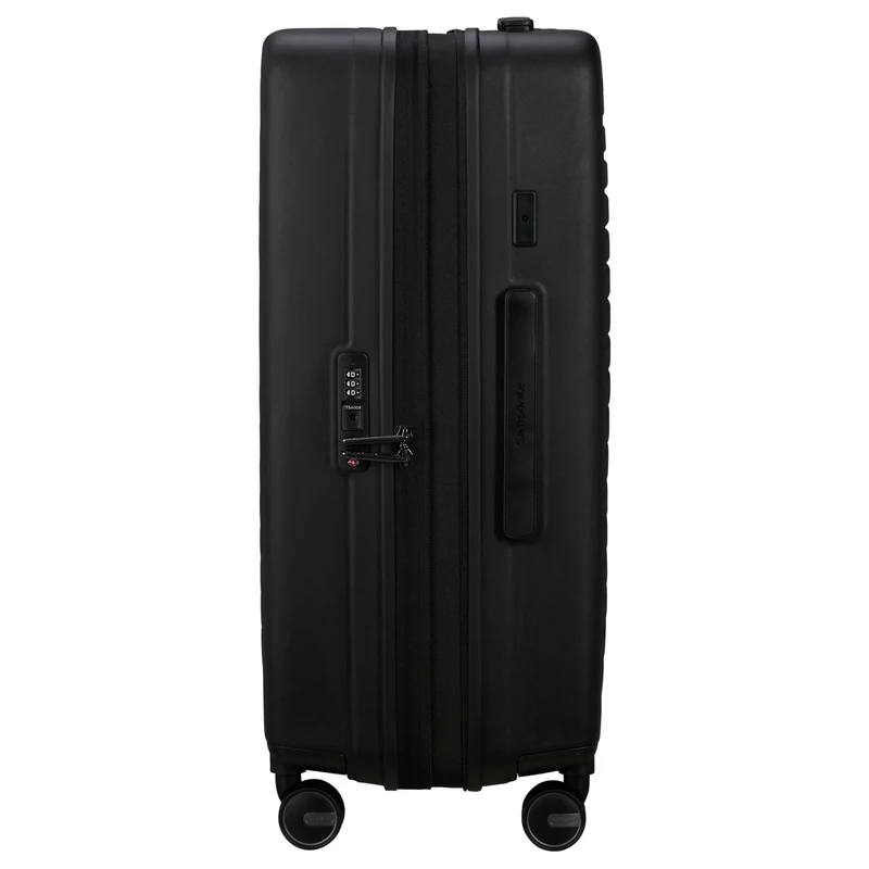 Samsonite Selection Restackd - 4-Rollen-Trolley M 68 cm erw. (schwarz)