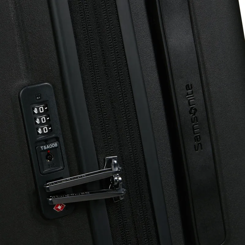 Samsonite Selection Restackd - 4-Rollen-Trolley M 68 cm erw. (schwarz)