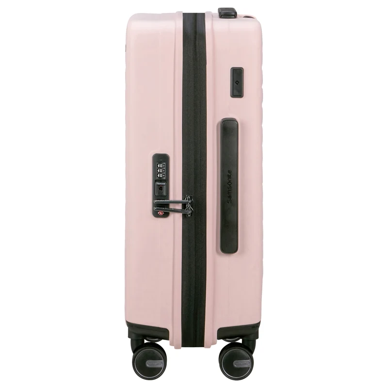 Samsonite Selection Restackd - 4-Rollen-Kabinentrolley 55 cm erw. (rose)