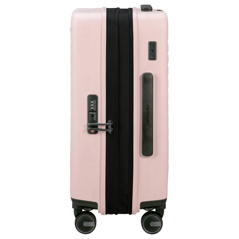 Samsonite Selection Restackd - 4-Rollen-Kabinentrolley 55 cm erw. (rose)