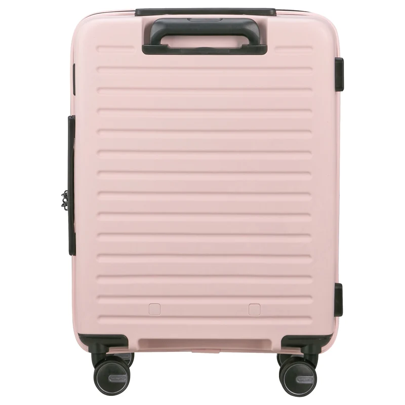 Samsonite Selection Restackd - 4-Rollen-Kabinentrolley 55 cm erw. (rose)