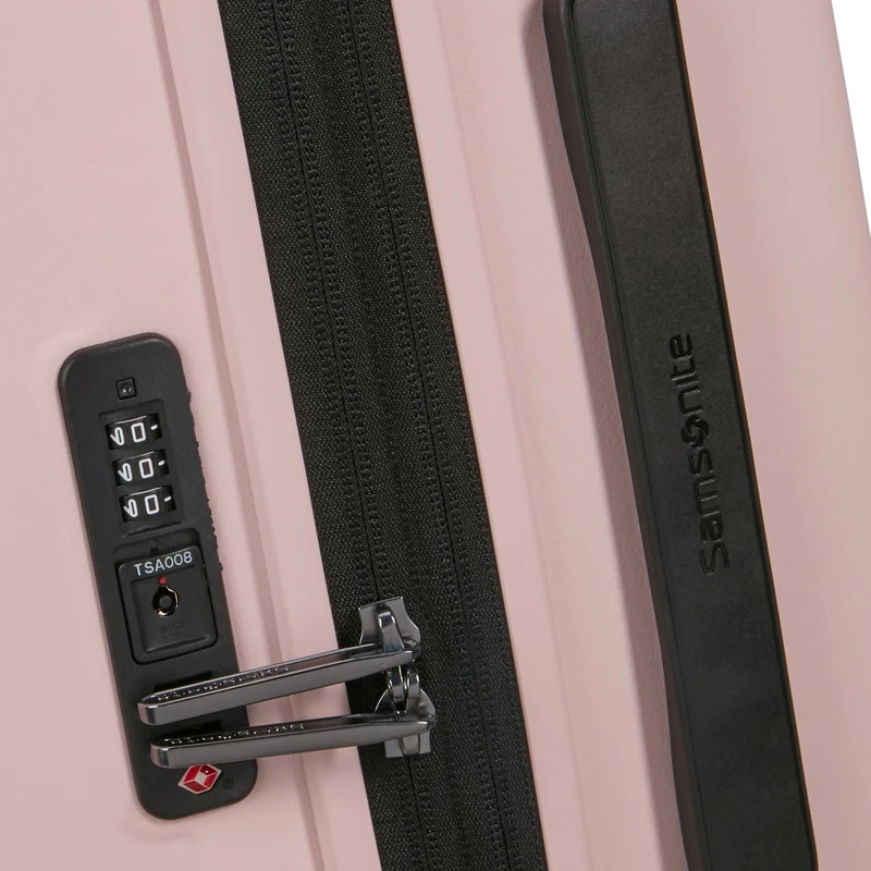 Samsonite Selection Restackd - 4-Rollen-Kabinentrolley 55 cm erw. (rose)