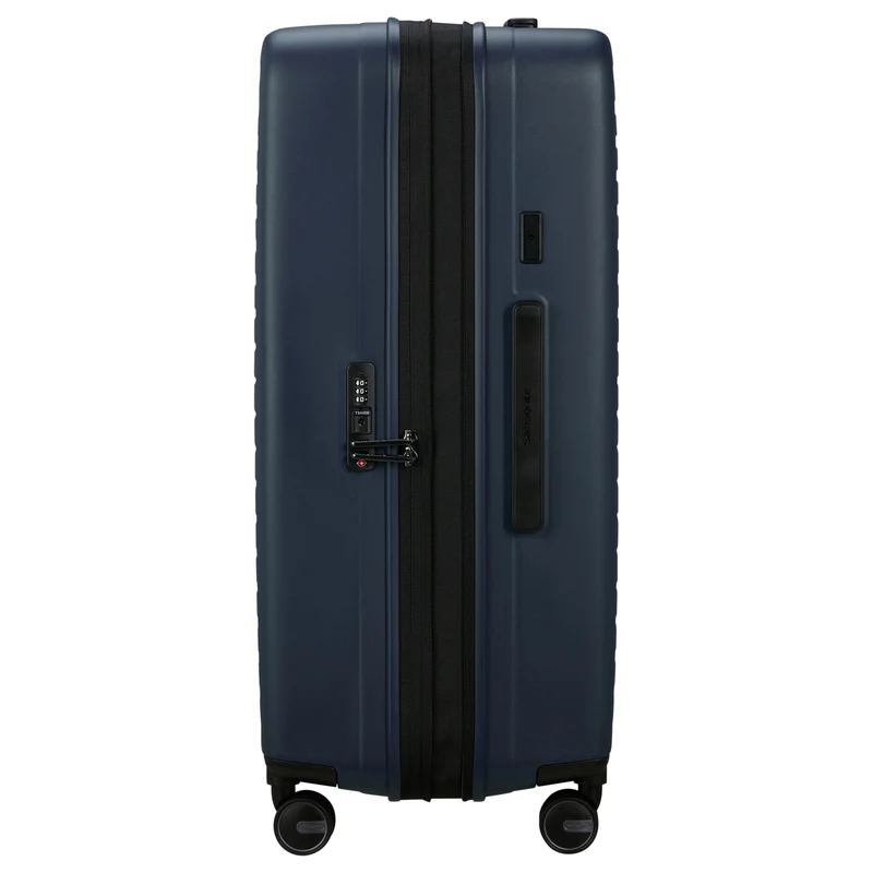 Samsonite Selection Restackd - 4-Rollen-Trolley 75 cm L erw. mit 3tlg. Packsack-Set (midnight)