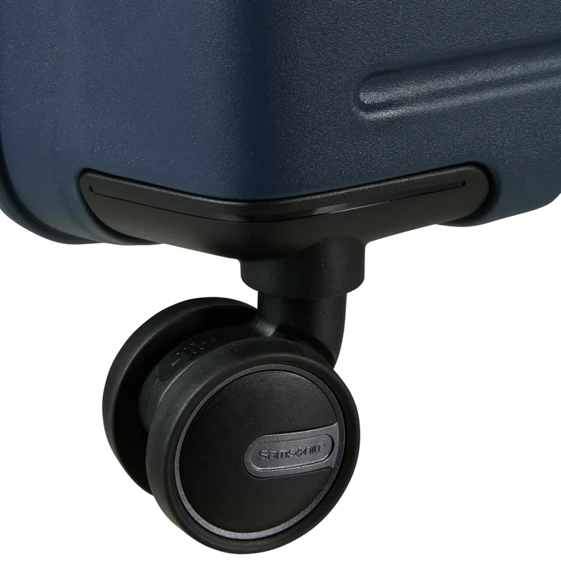 Samsonite Selection Restackd - 4-Rollen-Trolley 75 cm L erw. mit 3tlg. Packsack-Set (midnight)