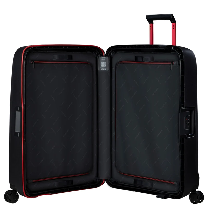 Samsonite Selection Essens - 4-Rollen-Trolley L 75 cm (charcoal/red)