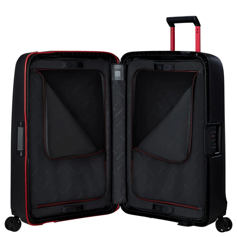 Samsonite Selection Essens - 4-Rollen-Trolley L 75 cm (charcoal/red)