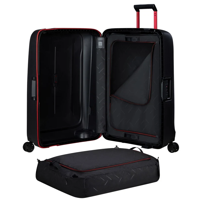 Samsonite Selection Essens - 4-Rollen-Trolley L 75 cm (charcoal/red)