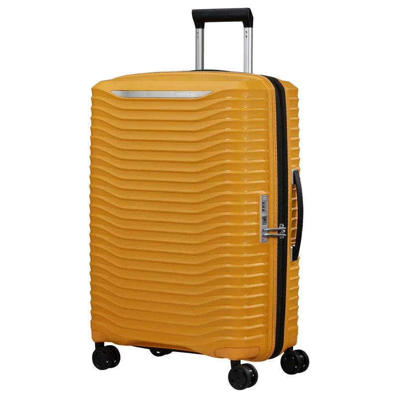 Samsonite Selection Upscape - 4-Rollen-Trolley M 68 cm erw. (gelb)