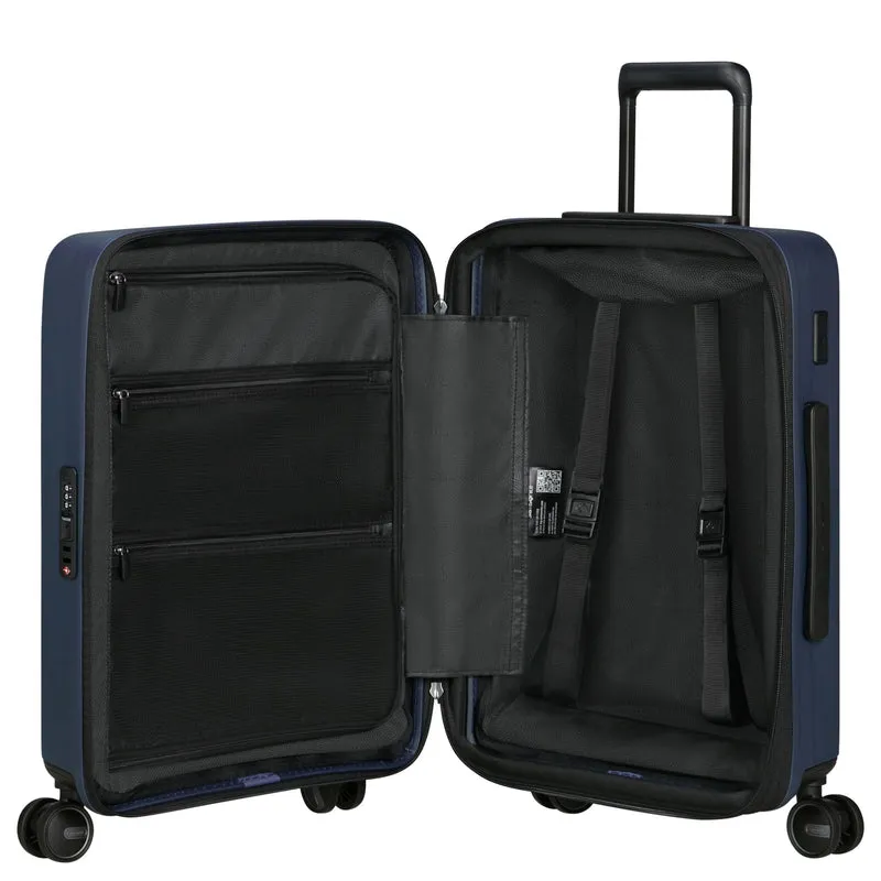 Samsonite Selection Restackd - 4-Rollen-Kabinentrolley 55 cm erw. (midnight)