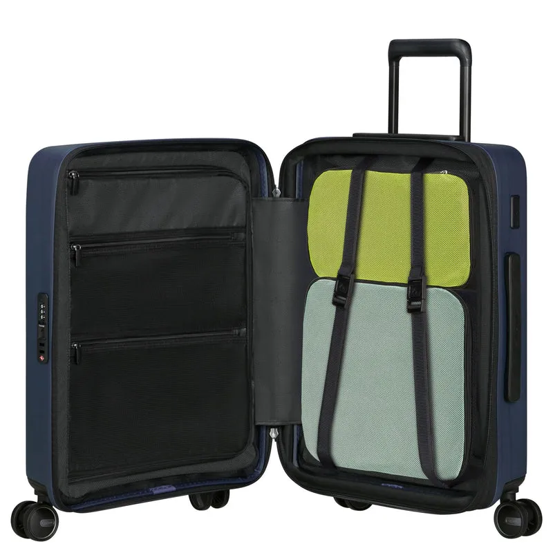 Samsonite Selection Restackd - 4-Rollen-Kabinentrolley 55 cm erw. (midnight)