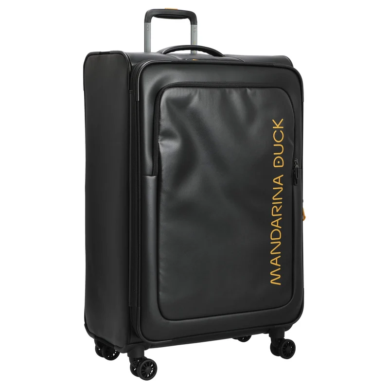 Mandarina Duck ECO - 4-Rollen-Trolley L 78 cm erw. (black)