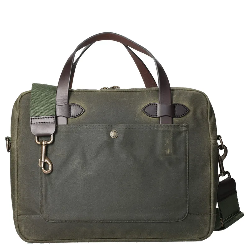Filson Tin Cloth - Aktentasche 15.6" 45 cm (otter green)