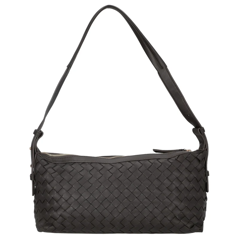 Les Visionnaires Marie Baguette Weave Silky - Schultertasche 38.5 cm (cafe)