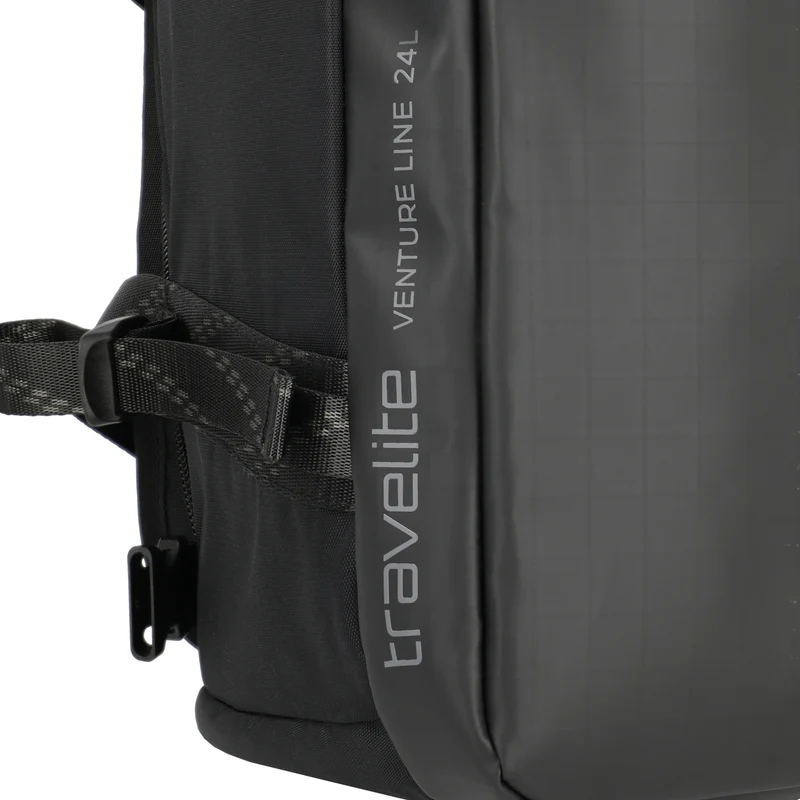 Travelite Venture Line - Reisetasche/Rucksack 40 cm (black)