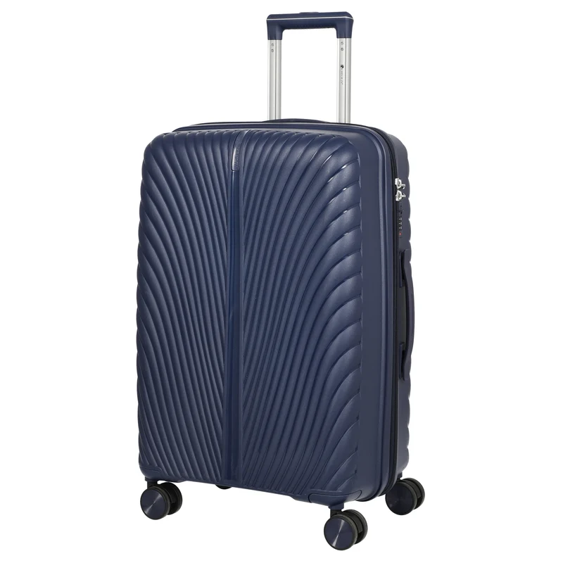 CHECK.IN Sydney- 4-Rollen-Trolley M 66 cm (navy blau)