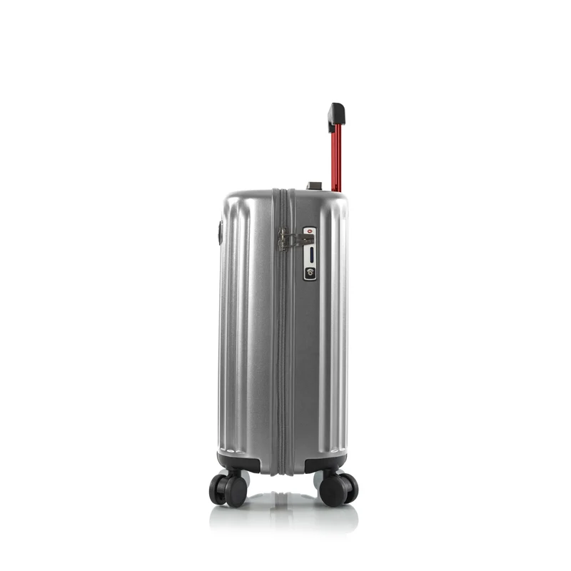 Heys SmartLuggage - 4-Rollen-Kabinentrolley S (silber)