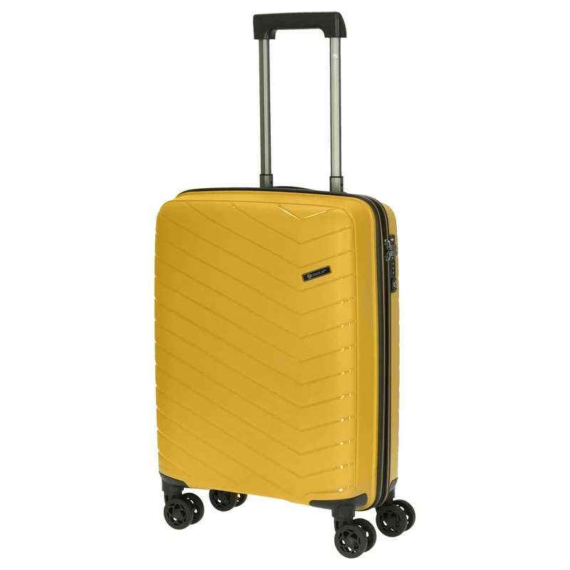 CHECK.IN Orlando - 4-Rollen-Kabinentrolley 55 cm (gelb)
