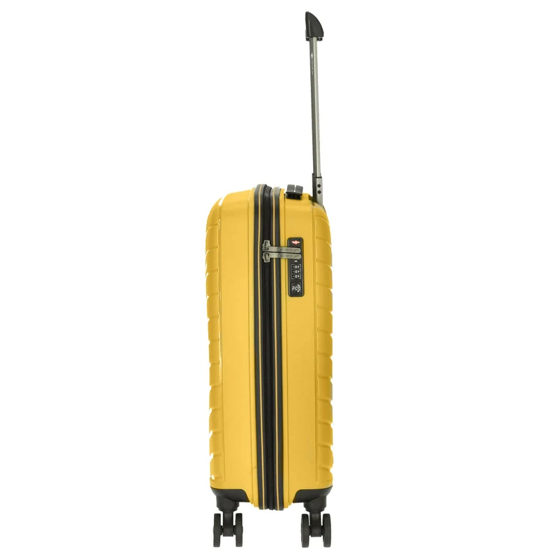 CHECK.IN Orlando - 4-Rollen-Kabinentrolley 55 cm (gelb)