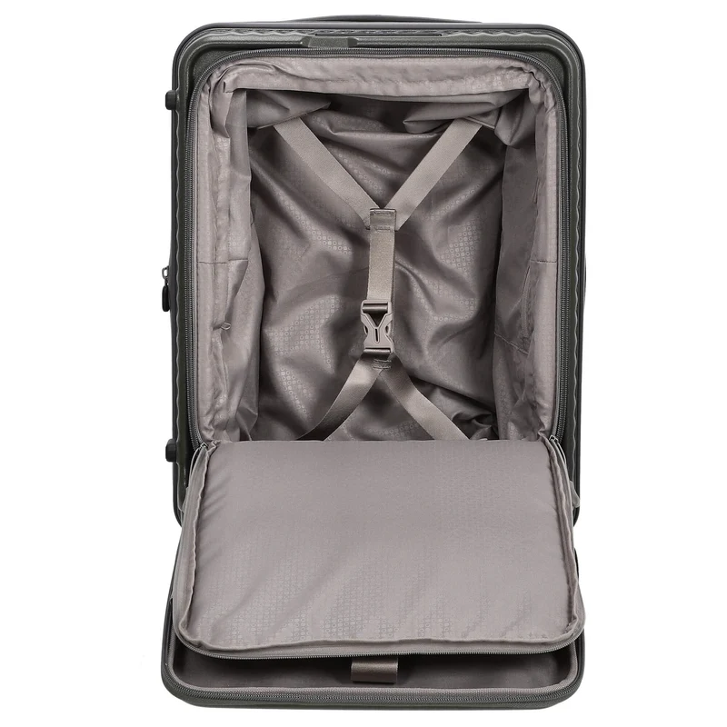 Echolac Celestra FA - 4-Rollen-Kabinentrolley 14" S 55 cm erw. USB (deep olive)