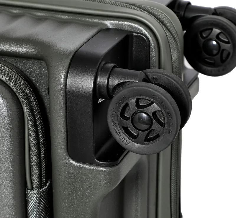 Echolac Celestra FA - 4-Rollen-Kabinentrolley 14" S 55 cm erw. USB (deep olive)