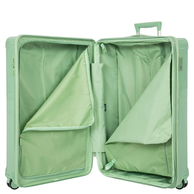 Brics Positano - 4-Rollen Kabinentrolley 55 cm USB (salbei)