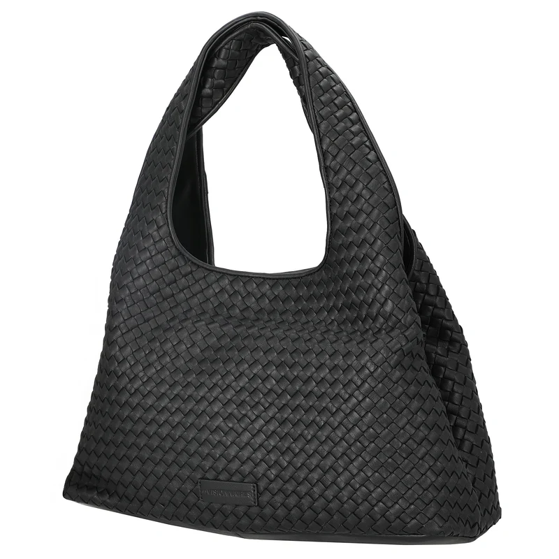Les Visionnaires Paz Weave Silky - Shopper 45 cm (black)