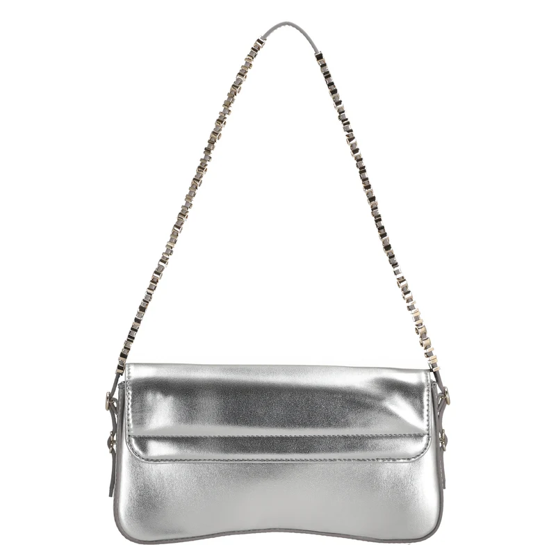 HUGO Syndra LA - Schultertasche 25 cm (silver)