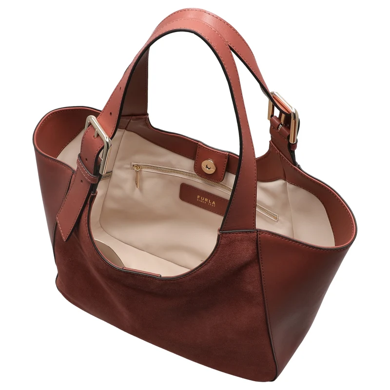 Furla Dora Tote - Henkeltasche M (toni marsala)