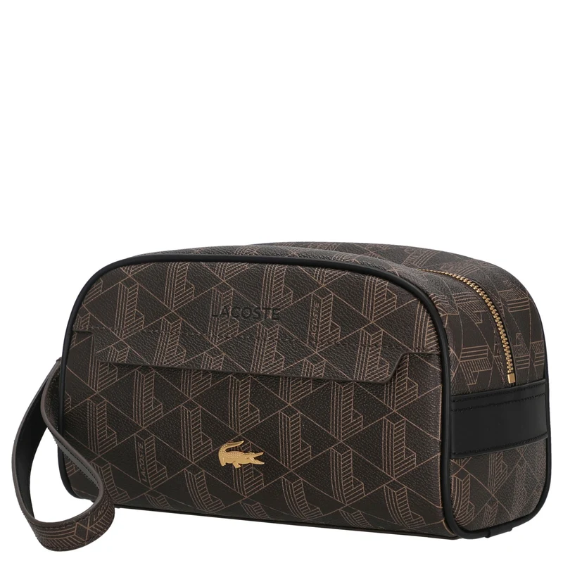 Lacoste The Blend Toilet Kit - Kulturbeutel 22 cm (mono slate black shitake)