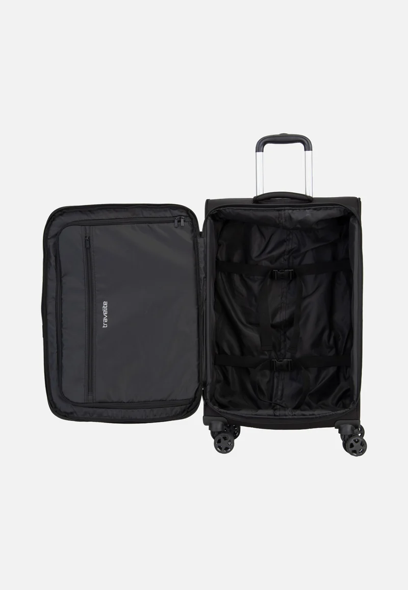 Kick Off Trolley 4W M Exp. Black - Koffer